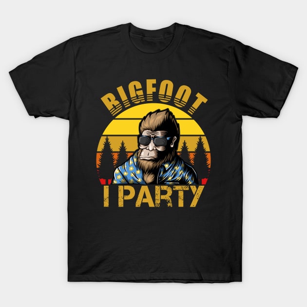 Bigfoot-i party T-Shirt by Myartstor 